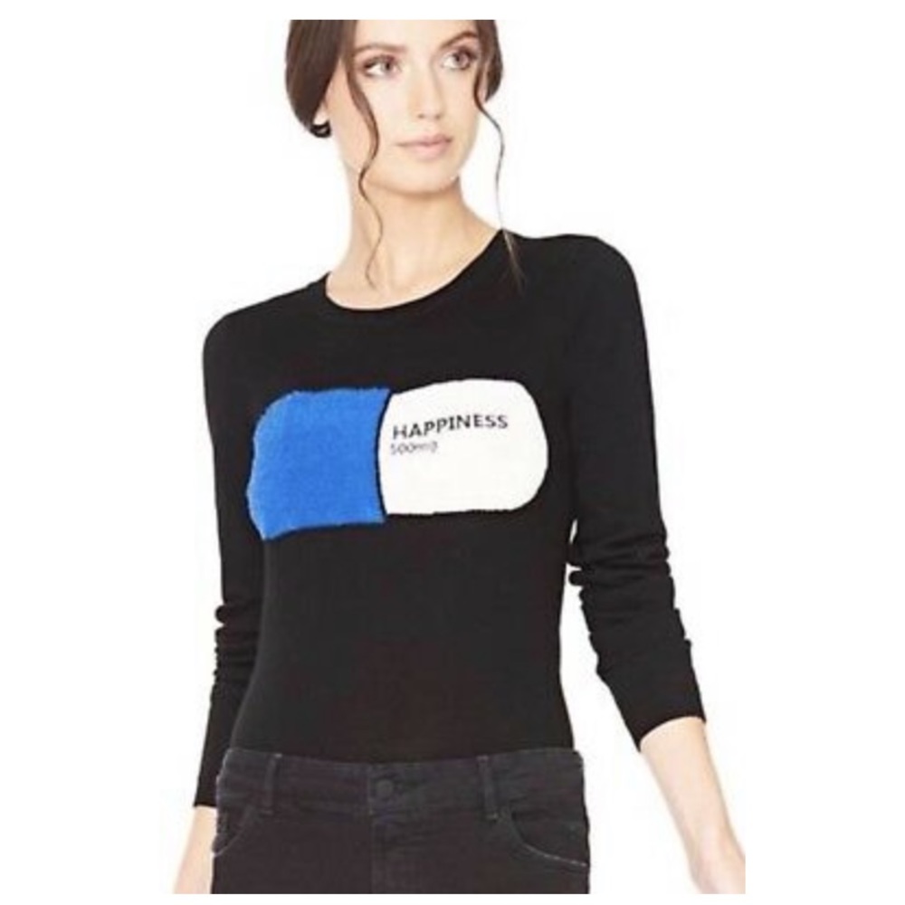 ISO Alice+Olivia Connie Happiness Prescription Sweater M / L